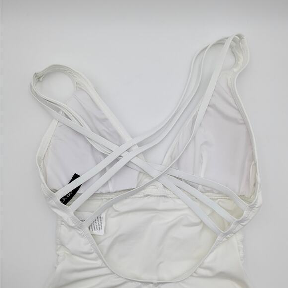 La Blanca Women's Island Goddess Multi-Strap Crossback One Piece Swimsuit Size 8 - Picture 5 of 11